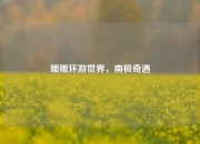 暖暖环游世界，南极奇遇