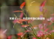 龙骑士mod，开启游戏奇幻新征程
