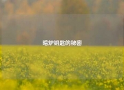 暗炉钥匙的秘密