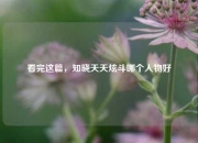 看完这篇，知晓天天炫斗哪个人物好