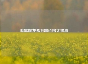 暗黑魔龙希瓦娜价格大揭秘