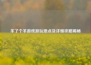 羊了个羊游戏游玩地点及详细攻略揭秘