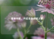 魔兽转服，开启全新游戏之旅